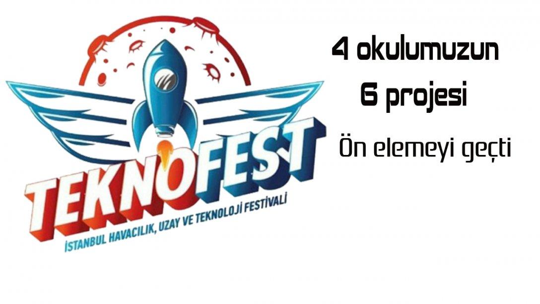 Teknofest 2021 Teknoloji yarışmasında 6 projemiz ön elemeyi geçti.